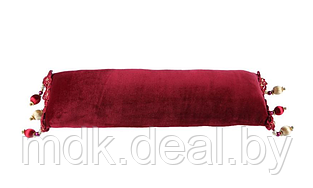 Подушка для маникюра прямоугольная (бархатная) бордовая (мод.pm-86)