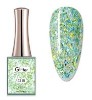 Гель-лак Canni Glitter 16ml C118 (c)