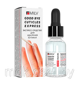 Кератогель для кутикулы Express "Good bye cuticles" Milv, 15 мл