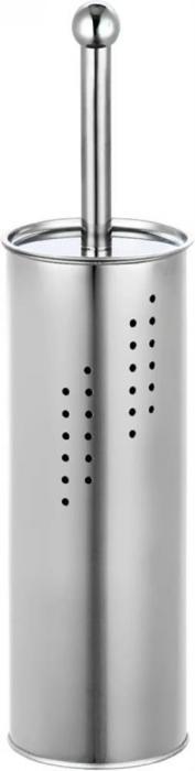 UNISTOR KATE Гарнитур для туалета, изготовленный из нержавеющей стали с чёрной щёткой-ёршиком 210853 - фото 1 - id-p226627071
