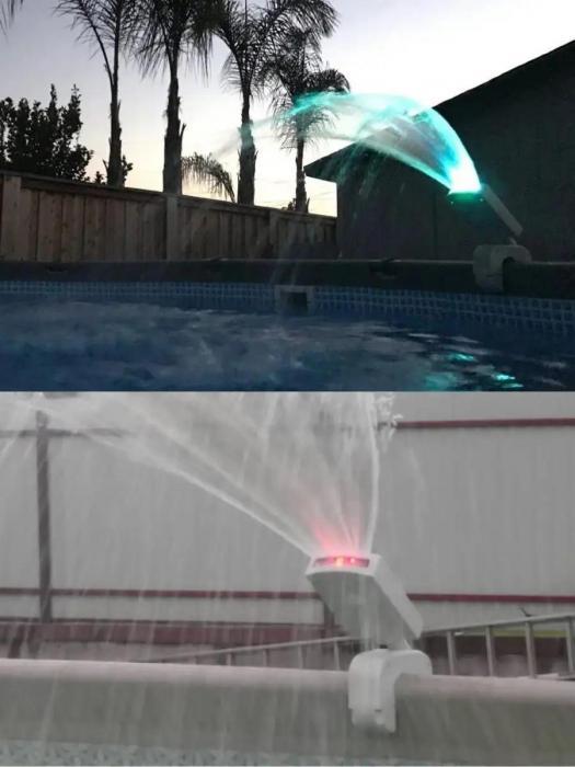 Подсветка для бассейна фонтан водопад Intex светодиодная многоцветный разбрызгиватель - фото 6 - id-p226627167