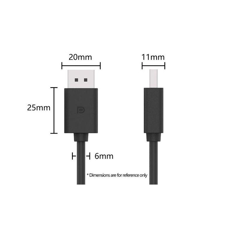 Кабель DisplayPort - DisplayPort, UltraHD 4K 144Hz, папа-папа, 1,5 метра, черный 556196 - фото 8 - id-p225059115