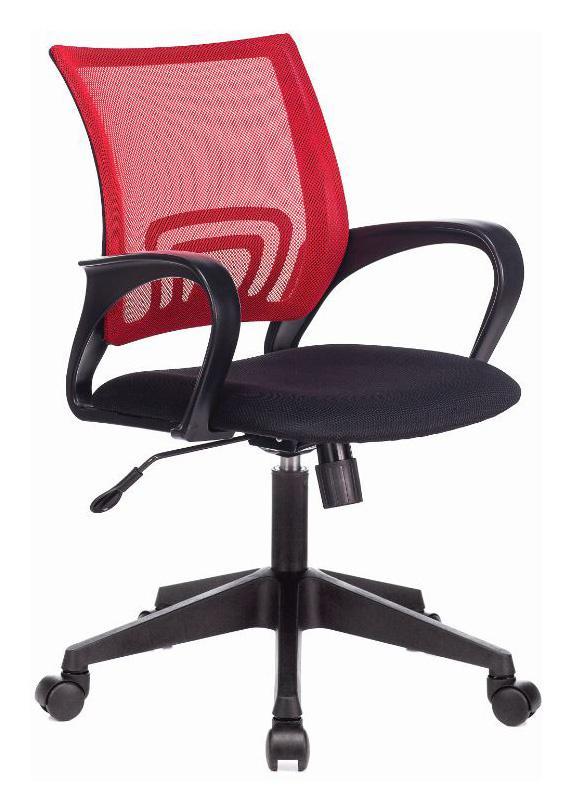 Кресло Бюрократ CH-695N красный TW-35N сиденье черный TW-11 сетка/ткань крестовина пластик - фото 1 - id-p226627588