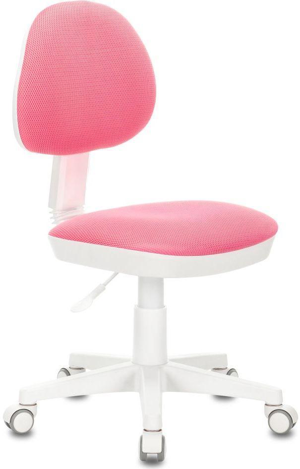 Кресло детское Бюрократ KD-3 розовый TW-13A крестов. пластик белый - фото 1 - id-p226627657