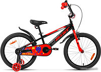 Детский велосипед AIST Pluto 18 2021 (черный/красный)
