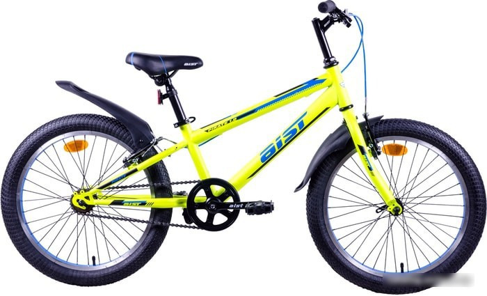 Детский велосипед AIST Pirate 1.0 20 (желтый, 2020) - фото 1 - id-p226628433