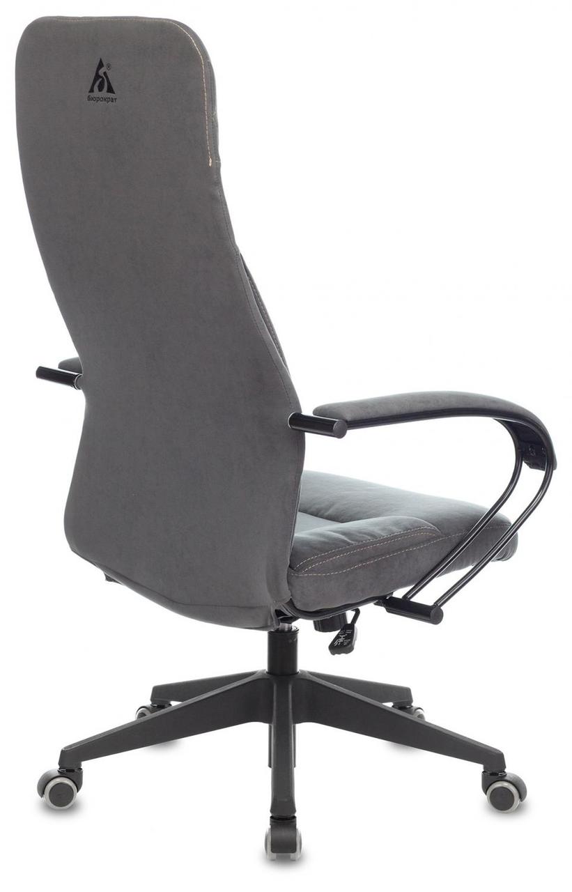Кресло руководителя Бюрократ CH-608Fabric темно-серый Alfa 44 крестовина пластик - фото 1 - id-p226627743
