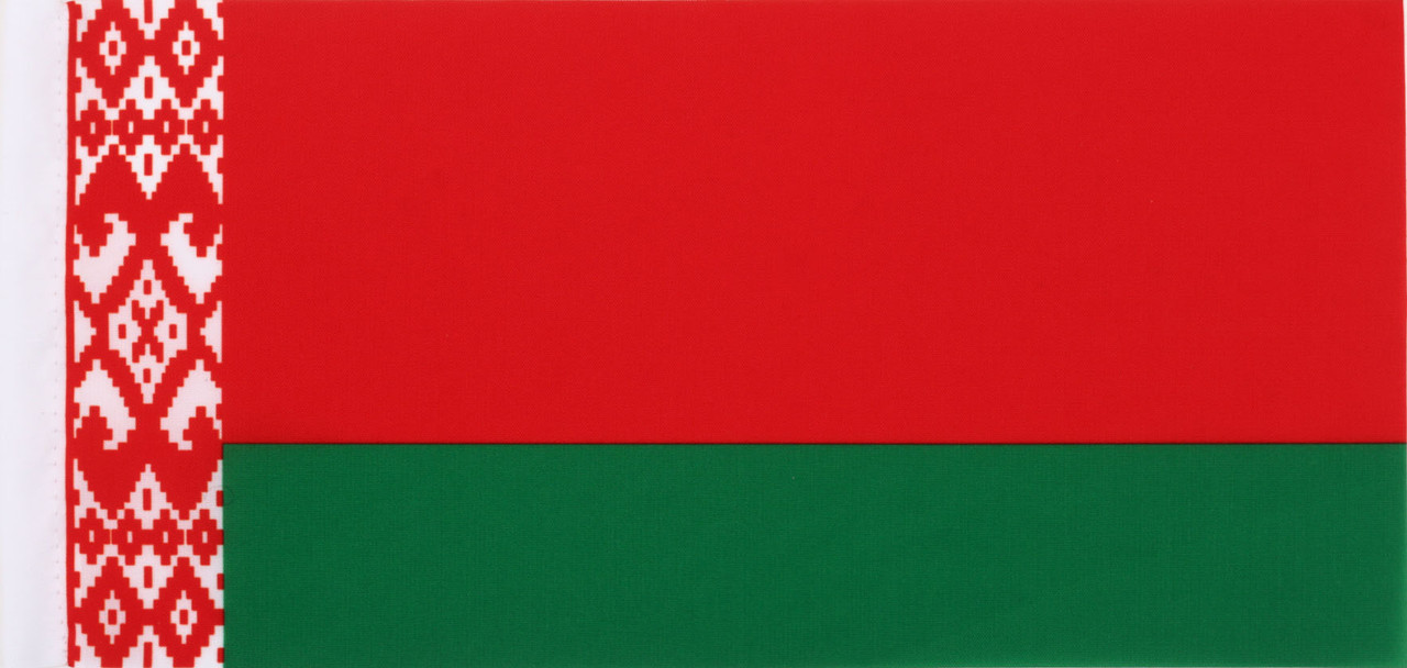 Флаг Беларуси (настольный, без подставки) 12*24 см - фото 2 - id-p226628943