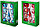 Набор шаров елочных с верхушкой «Метелица» (стекло) диаметр 6/7,5 см, 8 шт., верхушка 27,5 см, красный/синий, фото 2