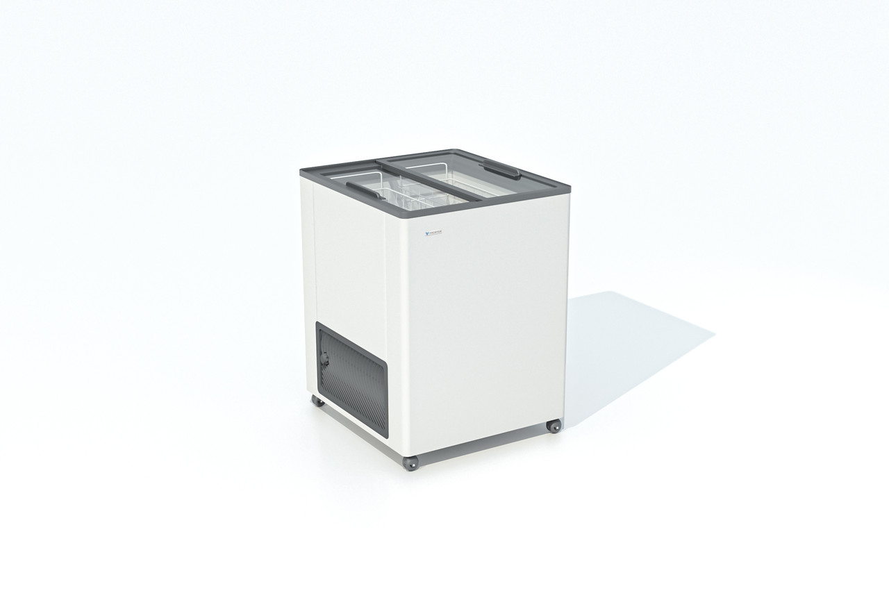 Морозильный ларь Frostor (Фростор) F 180 С с прямым стеклом (-18…-22C, 170 л, 600х600х840 мм, 2 корзины)