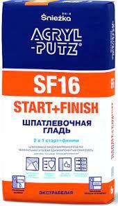 Шпатлевка ACRYL PUTZ SF16 Start+finish 15кг - фото 1 - id-p226636681