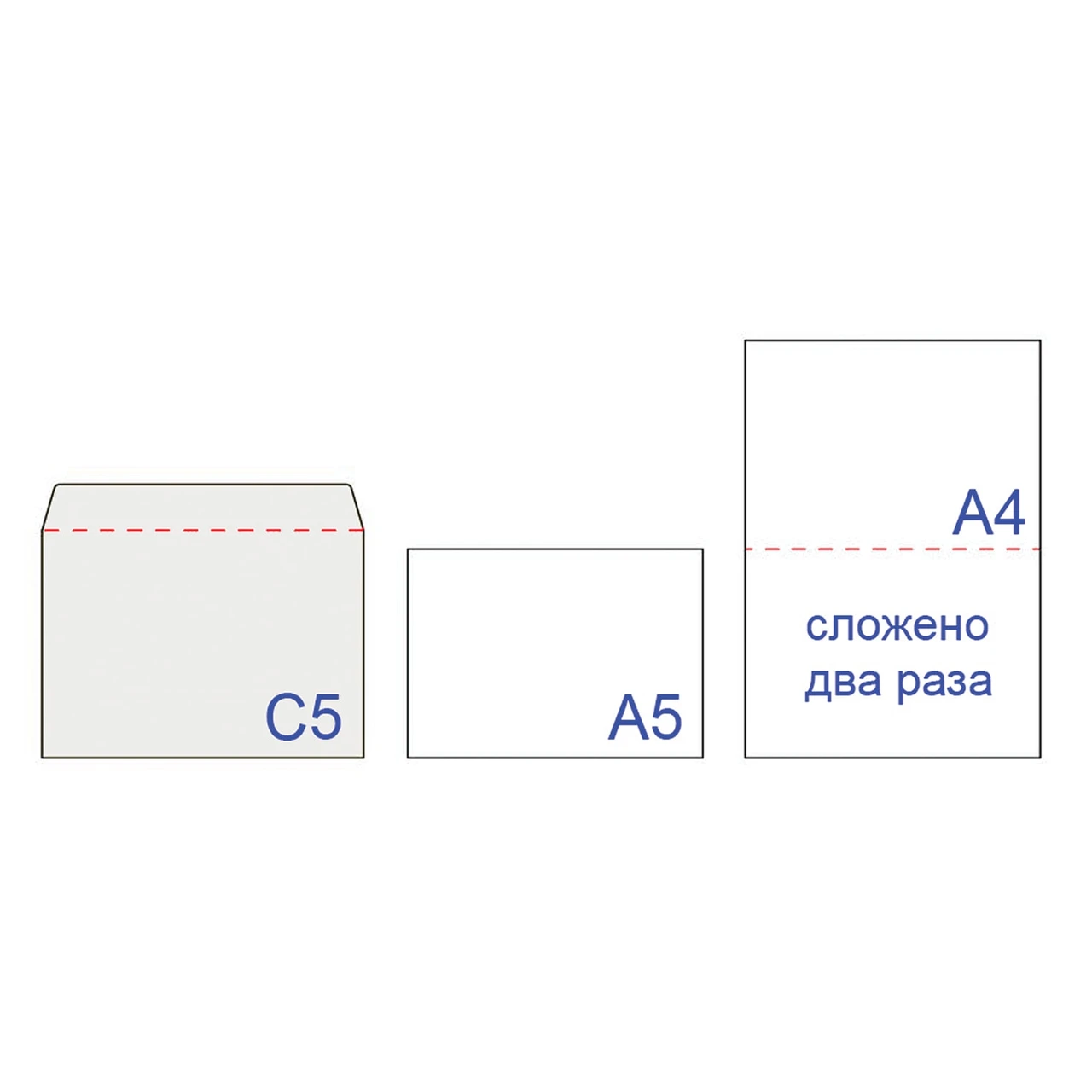 Конверты С5 (162х229 мм), отрывная лента, 80 г/м2, КОМПЛЕКТ 50 шт., внутренняя запечатка - фото 3 - id-p226642938