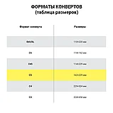 Конверты С5 (162х229 мм), отрывная лента, 80 г/м2, КОМПЛЕКТ 50 шт., внутренняя запечатка, фото 5