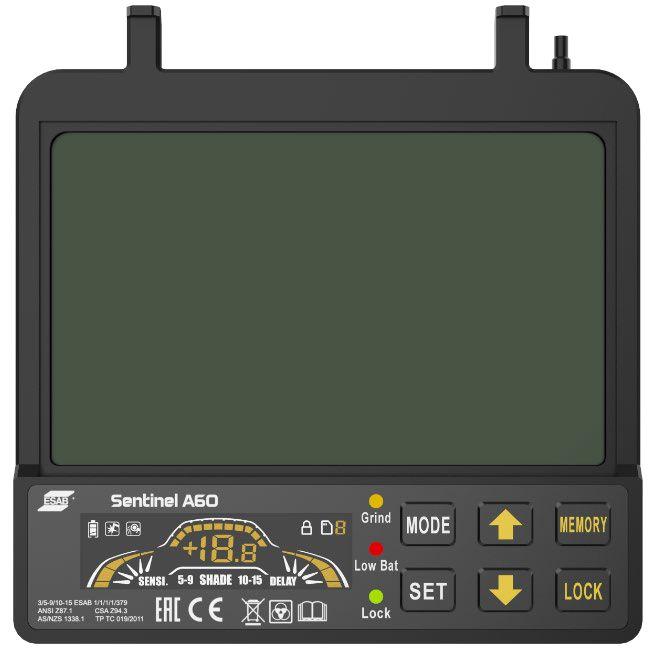 Сварочная маска SENTINEL A60 Air для блока подачи воздуха ESAB - фото 4 - id-p226643643