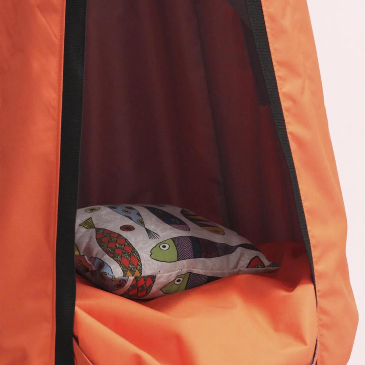 Подвесной гамак-кокон Стрит оранжевый - фото 2 - id-p226644119