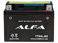 Аккумулятор ALFA YTX4L-BS 4Ah