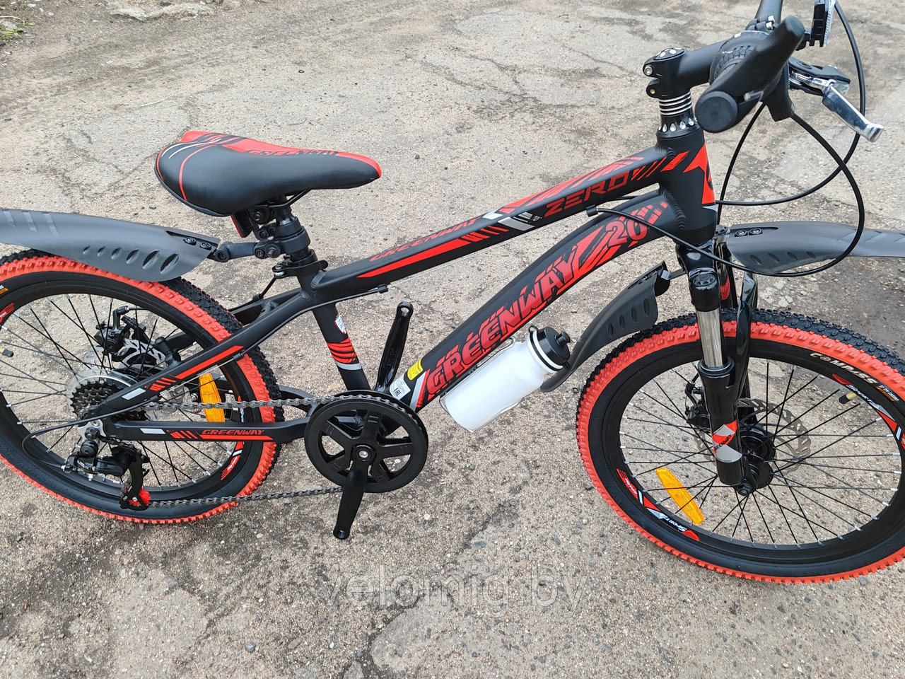 Велосипед Greenway Zero. 20''(2022)красный - фото 2 - id-p71910530