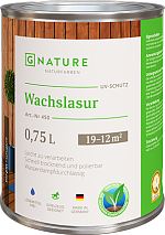 Цветной воск-лазурь GNature 450 / 451 Wachslasur (бесцветный / белый)