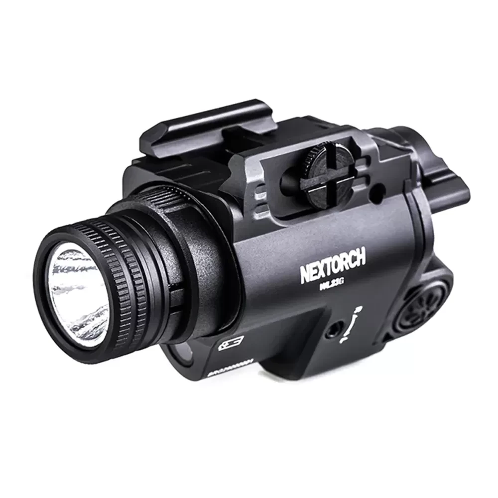Подствольный фонарь с лазерным прицелом Nextorch WL23G(GL), 1300 люмен - фото 1 - id-p226632455