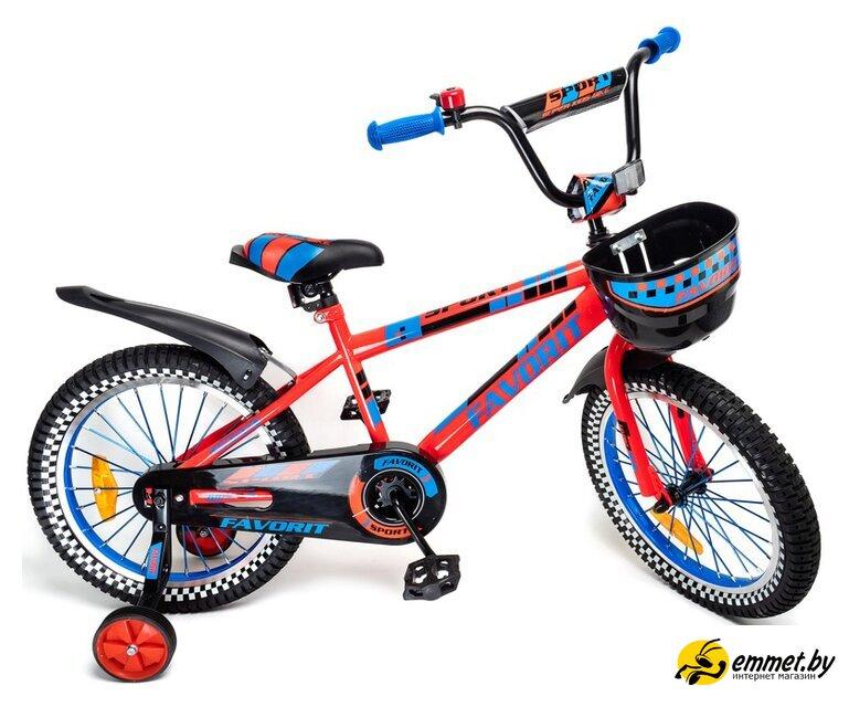 Детский велосипед Favorit Sport 16 SPT-16RD (красный) - фото 1 - id-p226648283