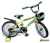 Детский велосипед Favorit Sport 16 SPT-16GN (лайм)