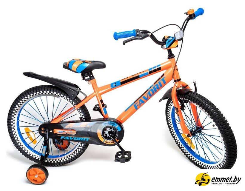 Детский велосипед Favorit Sport 20 SPT-20OR (оранжевый) - фото 1 - id-p226648292