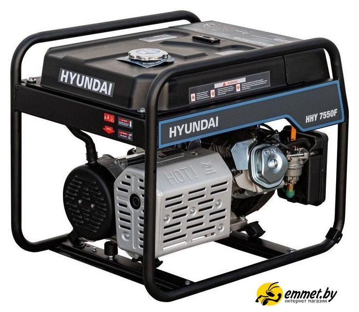 Бензиновый генератор Hyundai HHY7550F - фото 2 - id-p226648316