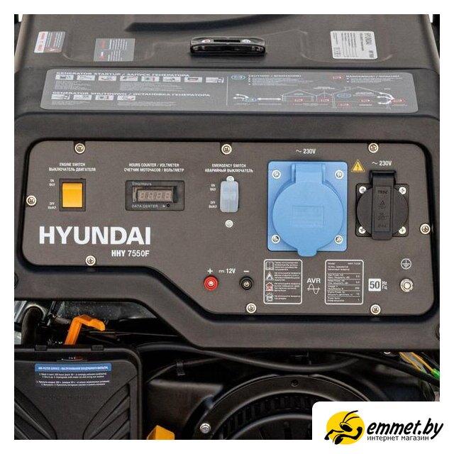 Бензиновый генератор Hyundai HHY7550F - фото 4 - id-p226648316