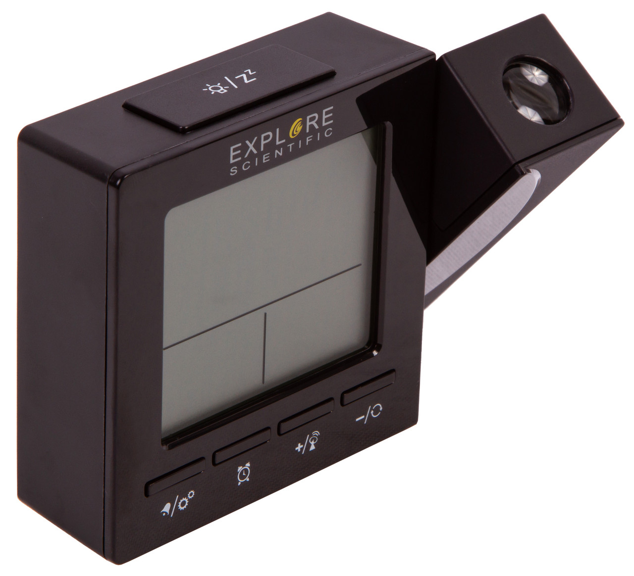 Часы цифровые Explore Scientific с проектором и термометром, черные - фото 7 - id-p226629749