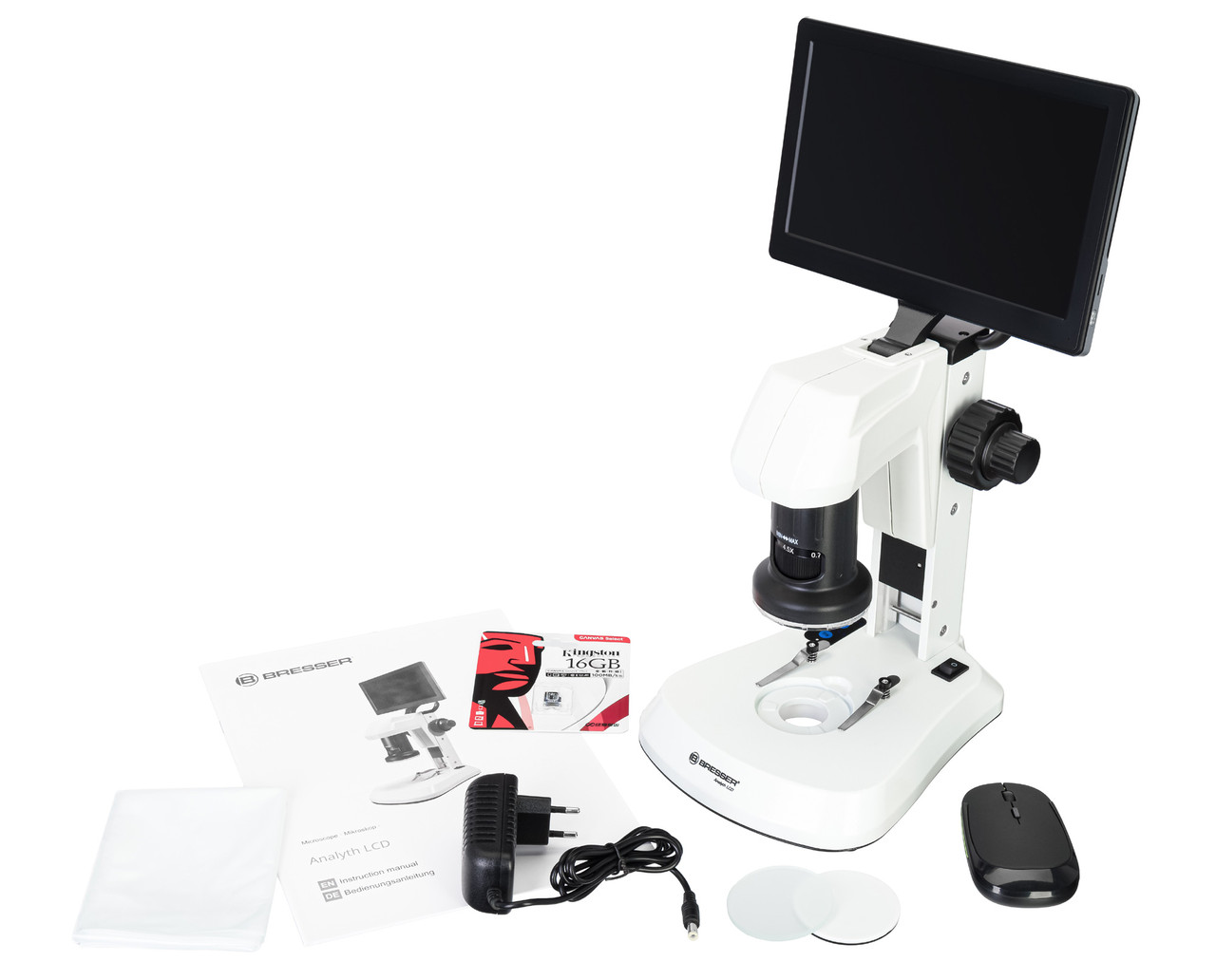 Микроскоп стереоскопический цифровой Bresser Analyth LCD - фото 3 - id-p226630101