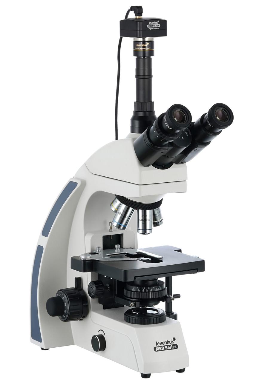 Микроскоп цифровой Levenhuk MED D40T, тринокулярный - фото 4 - id-p226630139
