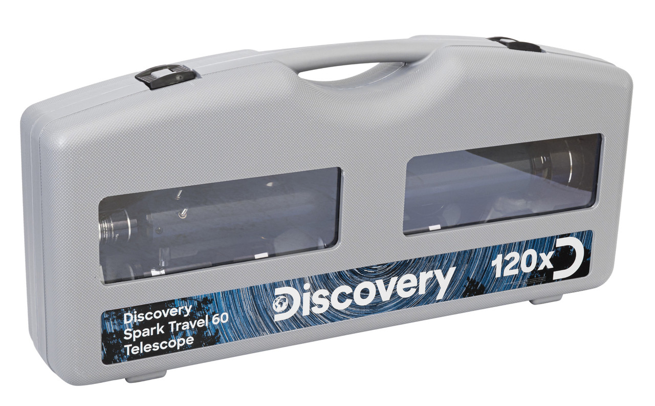 Телескоп Levenhuk Discovery Spark Travel 60 с книгой - фото 3 - id-p226631972