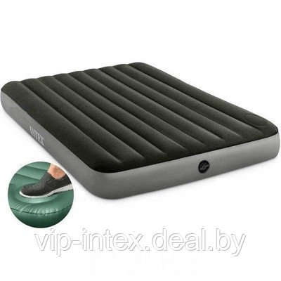 Надувной матрас Intex 64762 Downy Airbed 137х191х25см - фото 1 - id-p226648705