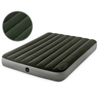 Надувной матрас Intex 64763 Downy Airbed 152*203*25см