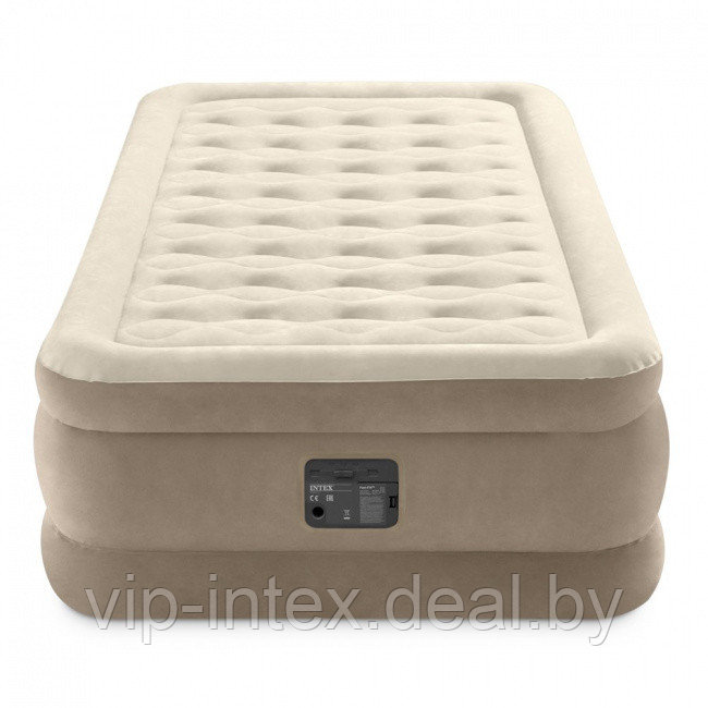 Надувная кровать INTEX 64426/ 64456 Ultra Plush Bed 99*191*46 см с встр.насосом 220 В - фото 2 - id-p226648709