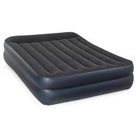 Кровать надувная INTEX 64124 Pillow Rest 152*203*42 с встр насосом 220в