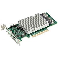 Контроллер Supermicro AOC-S3816L-L16IT-O 16 int 12Gb/s SAS3 ports,x8 Gen4, HBA - LP,122 HDD w/exp