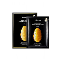 Тканевая маска с протеинами кокона шелкопряда JM Solution Water Luminous Golden Cocoon Mask Black Plus 45 мл