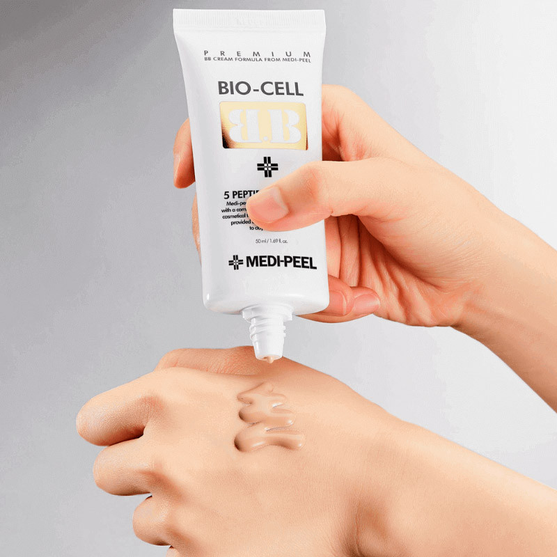 Осветляющий ББ-крем с пептидами Medi-Peel 5 Peptide Balance Bio-Сell BB Cream - фото 2 - id-p207082432