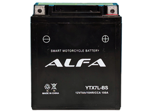 Аккумулятор ALFA YTX7L-BS 7Ah