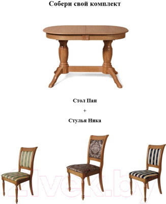 Обеденный стол Мебель-Класс Пан - фото 3 - id-p223355301