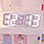 Часы будильник электронные Цифры, белые, с термометром, фото 2