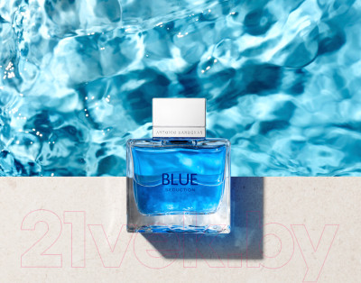 Парфюмерный набор Antonio Banderas Blue Seduction For Men Туалетная вода+Бальзам после бритья - фото 2 - id-p226478885