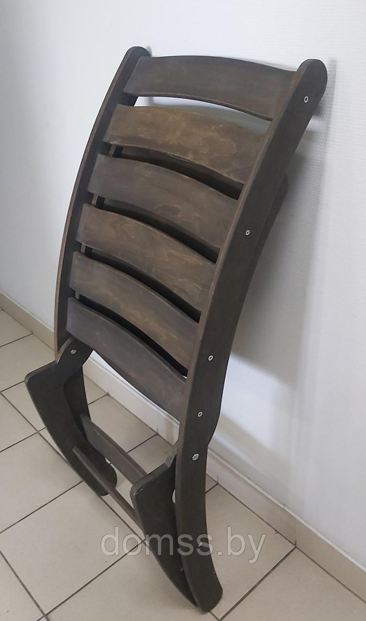 Кресло-шезлонг складное. Кресло садовое деревянное покрытие масло складное для дачи, бани, комнаты отдыха. - фото 8 - id-p223022451