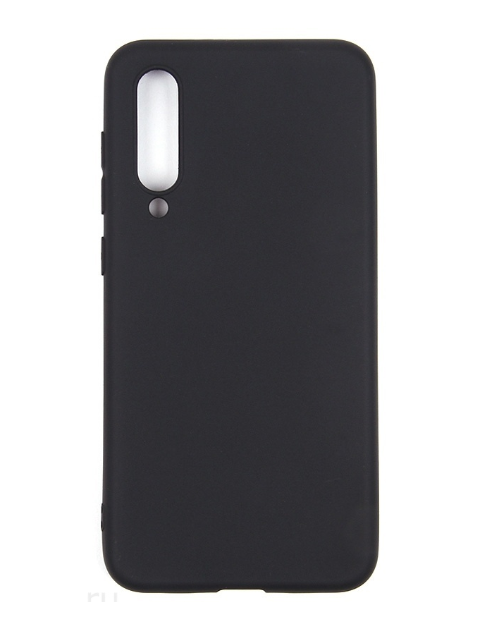 Чехол-накладка для Xiaomi Mi 9 (силикон) черный - фото 1 - id-p95366897