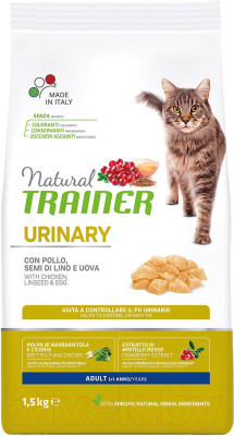 Сухой корм для кошек Trainer Natural Urinary при мочекаменной болезни с курицей - фото 1 - id-p226659902