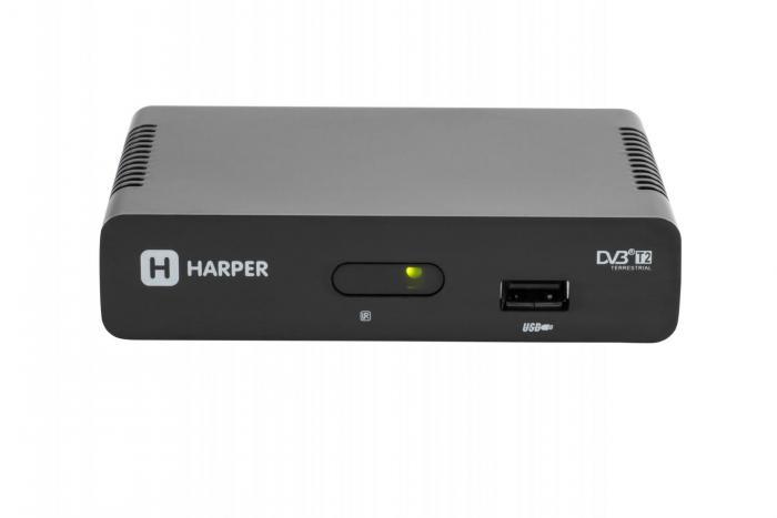 Цифровой эфирный смарт тв ресивер приемник HARPER HDT2-1108 приставка для цифрового тв - фото 1 - id-p226450840