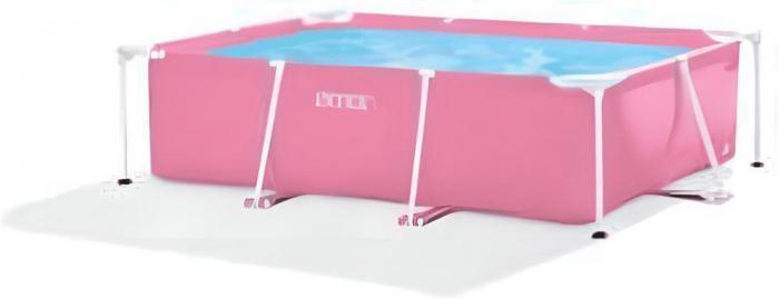 Бассейн каркасный прямоугольный детский розовый для детей девочек INTEX 28266NP - фото 1 - id-p226514594