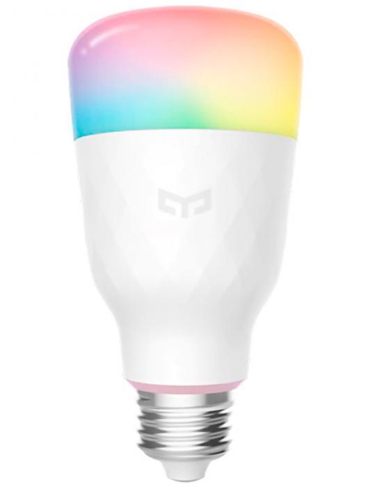 Умная лампочка Yeelight Smart LED Bulb W3 Multiple Color YLDP005 лампа RGB с Алисой Яндекс Wi-Fi E27 - фото 1 - id-p226514642