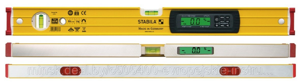 Электронный уровень STABILA TECH 196 M electronic IP 65 61 см (магнитный) - фото 1 - id-p226663073